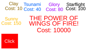 Wings of Fire Clicker!