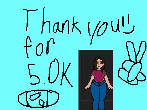 thank you for 5.0k veiws!