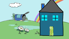 Rainbow house