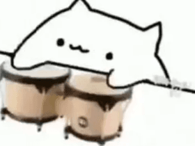 Bongo Cat Meme yay 1