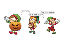 The Elfs and Halloween pt 1