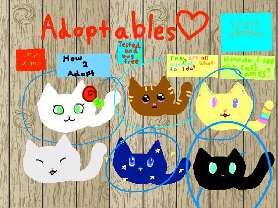 Adoptables♡ 1 1 1 1 1