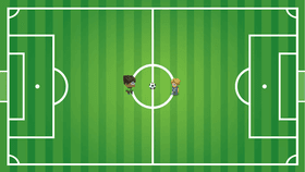 1v1 soccer game