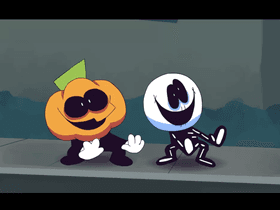 its the spooky month!!