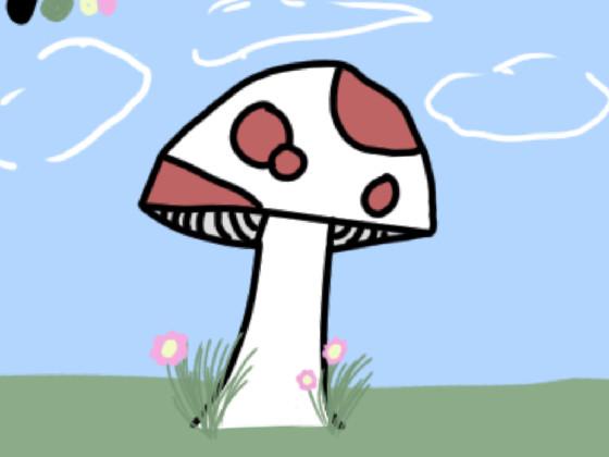 mushroom drawing <3