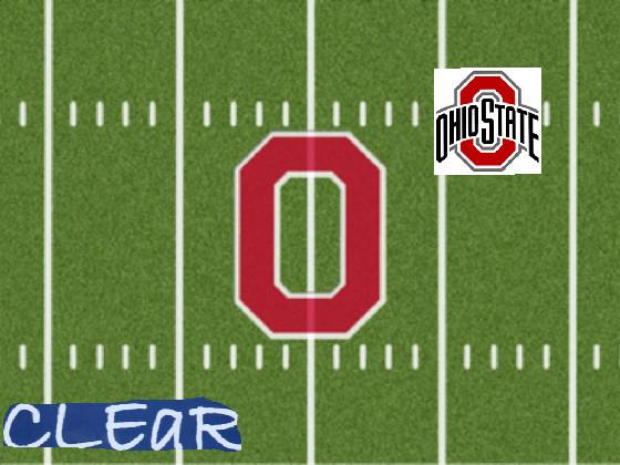 Ohio state football art