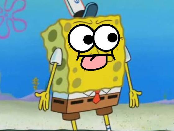 sponging bob