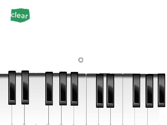 Piano+Draw CLEAR BUTTON