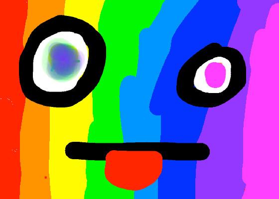 DUMB FACE (rainbow edition)