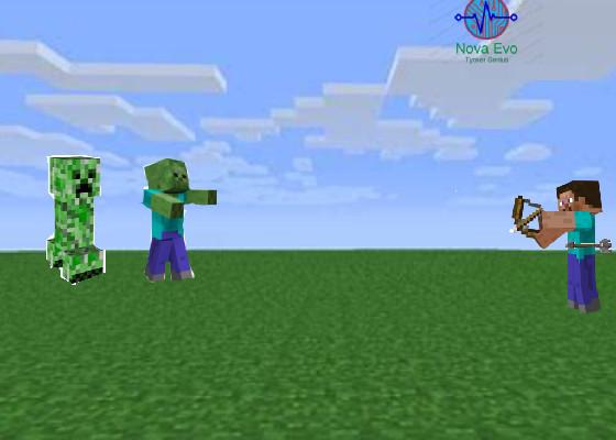 Minecraft shooter 1