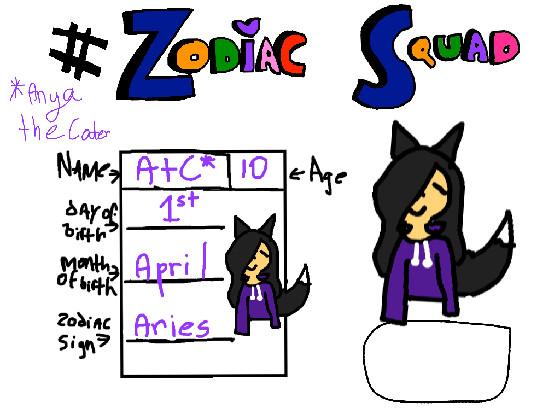 #Zodiac Squad Registration