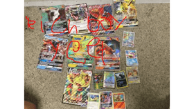 some pokemon cards