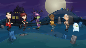 The Halloween dance party