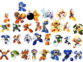 megaman 1-4