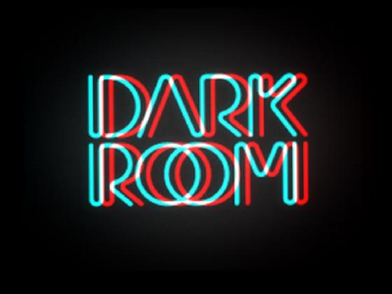 A dark room