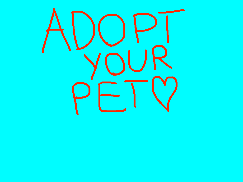 Adopt your pet!