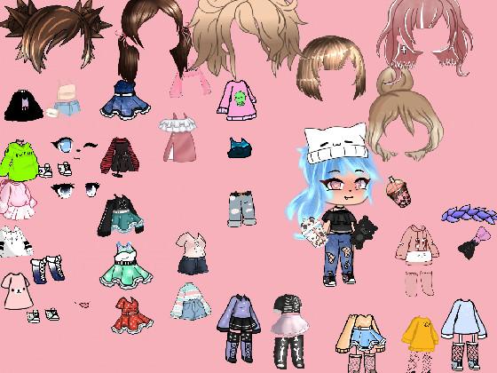 Gacha life dress up!  1 1