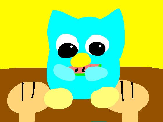 Little Furby Eating