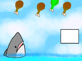 shark eating