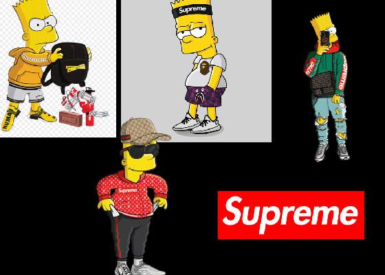 Supreme Bart Simpson 1