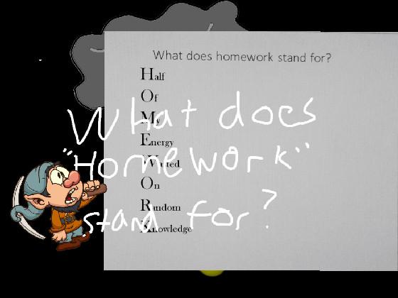 homework meme