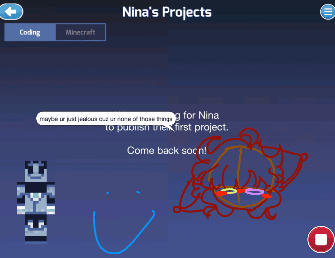 Nina quit!