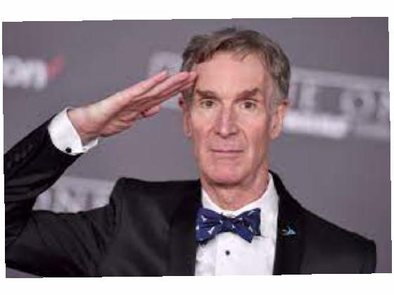 Bill Nye the Saluting Guy