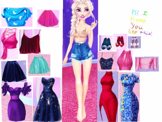 Elsa dress up