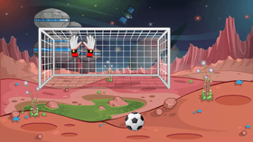 Playing football in Mars