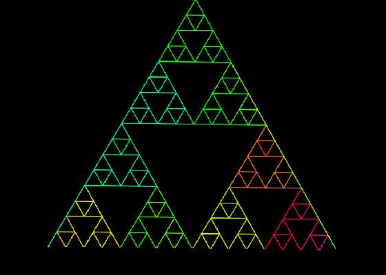 Sierpinski&#039;s triangle