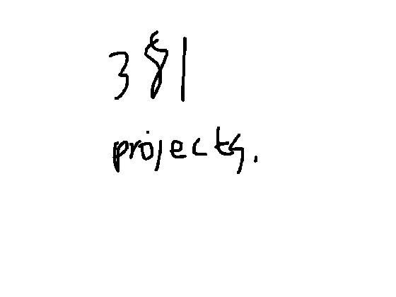 381 projects anniversary