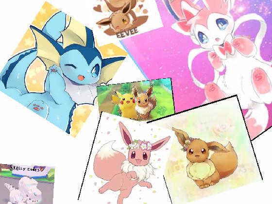 cute eeveeloutions/eevee