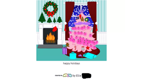 Happy hoidays!  by:Crazyellie