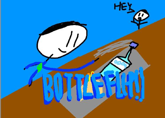 BOTTLE FLIP!!! by aydin