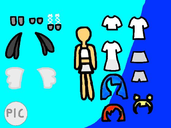 Dressup template 1