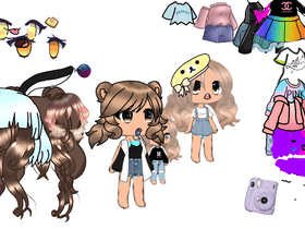 Gacha life dressup!!