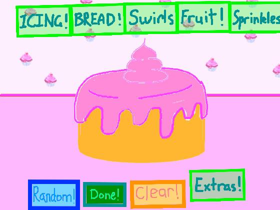 Bake, or cook cake,pudding,donut 1
