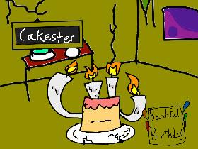 cakester-bashful birthday