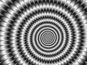 black and white spiral 1