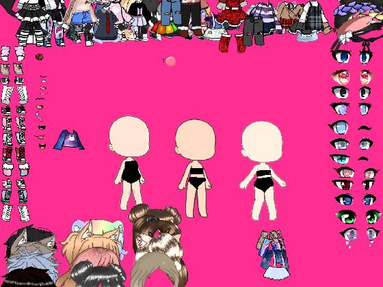 gacha life dressup💕💕💕