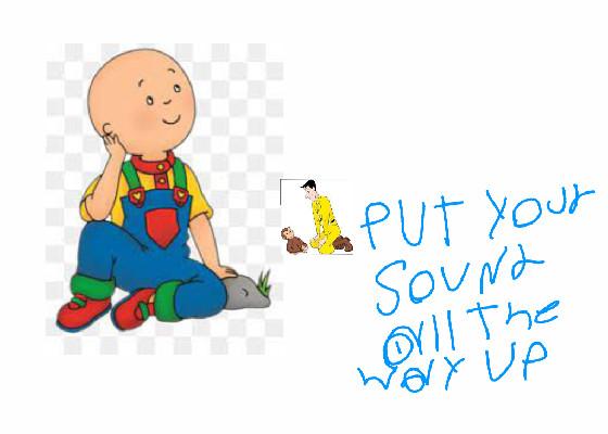 when Caillou takes over curious George