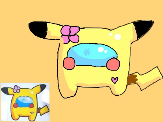 Pikachu drawing!