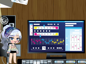 Gacha Life recording studio