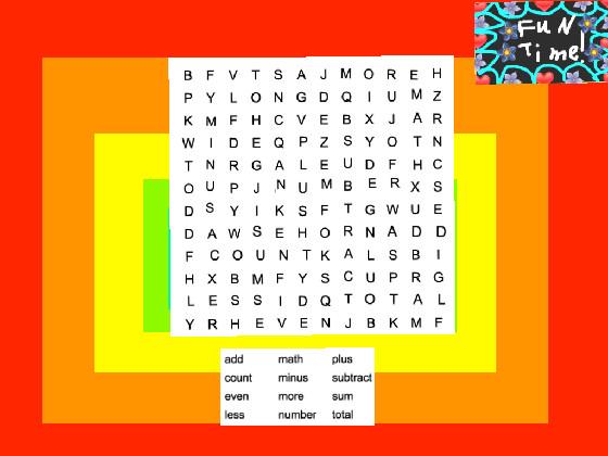 FunTimeWordSearch!