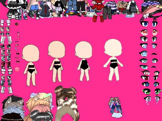 gacha life dressup💕💕💕 1 1