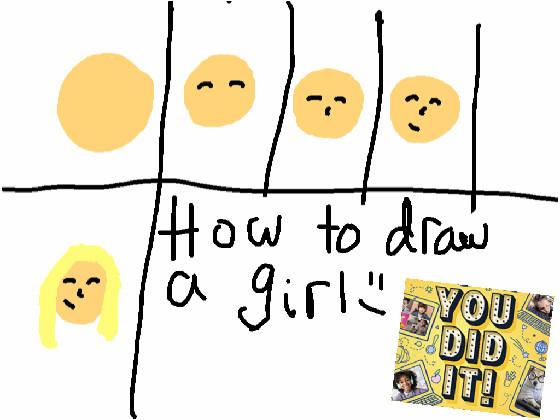 how to draw agirl