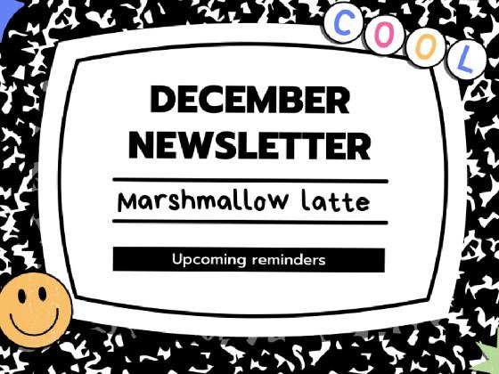 December Newsletter, 2021