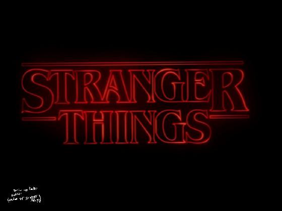 STRANGER THINGS 1