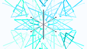 Snowflake drawing