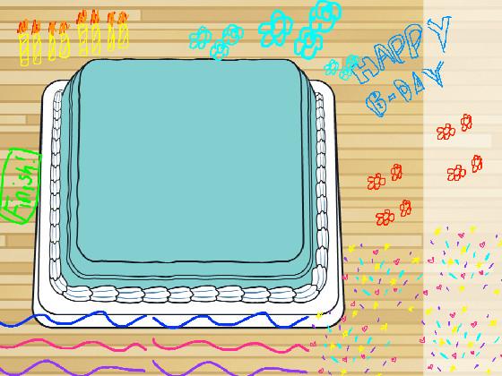 Decorate a cake!